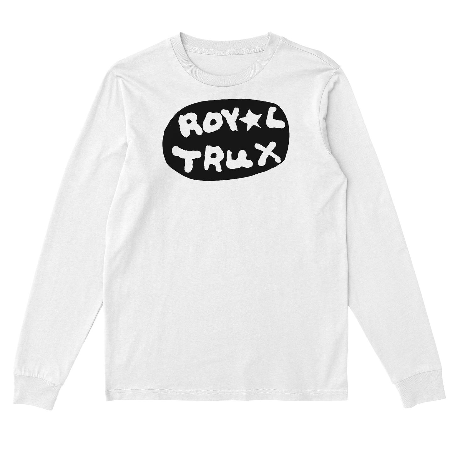 Royal Trux Logo Longsleeve (White)
