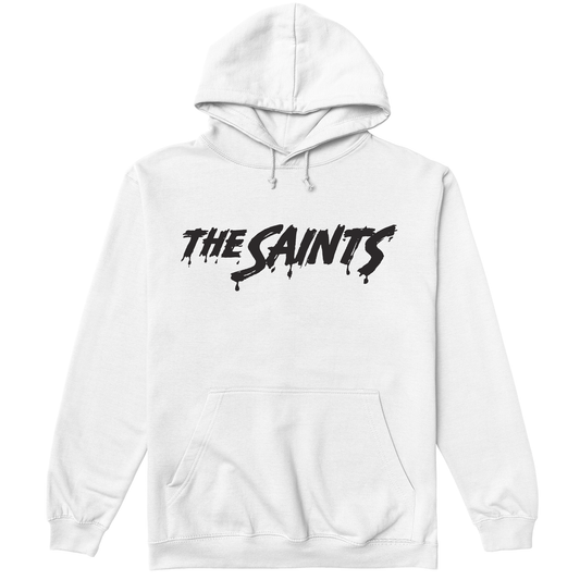 The Saints Paint Logo Hoodie (White)
